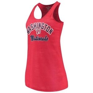 Washington Nationals Women’s Racerback Tank Top Small